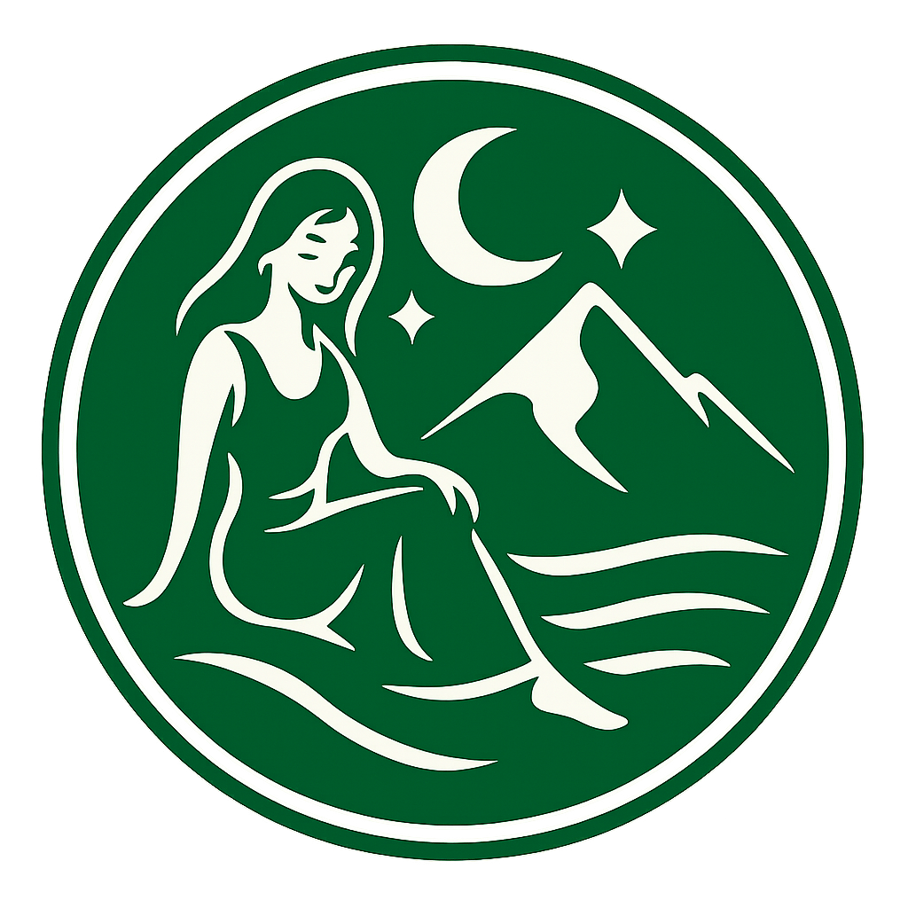 月光藍海民宿Logo